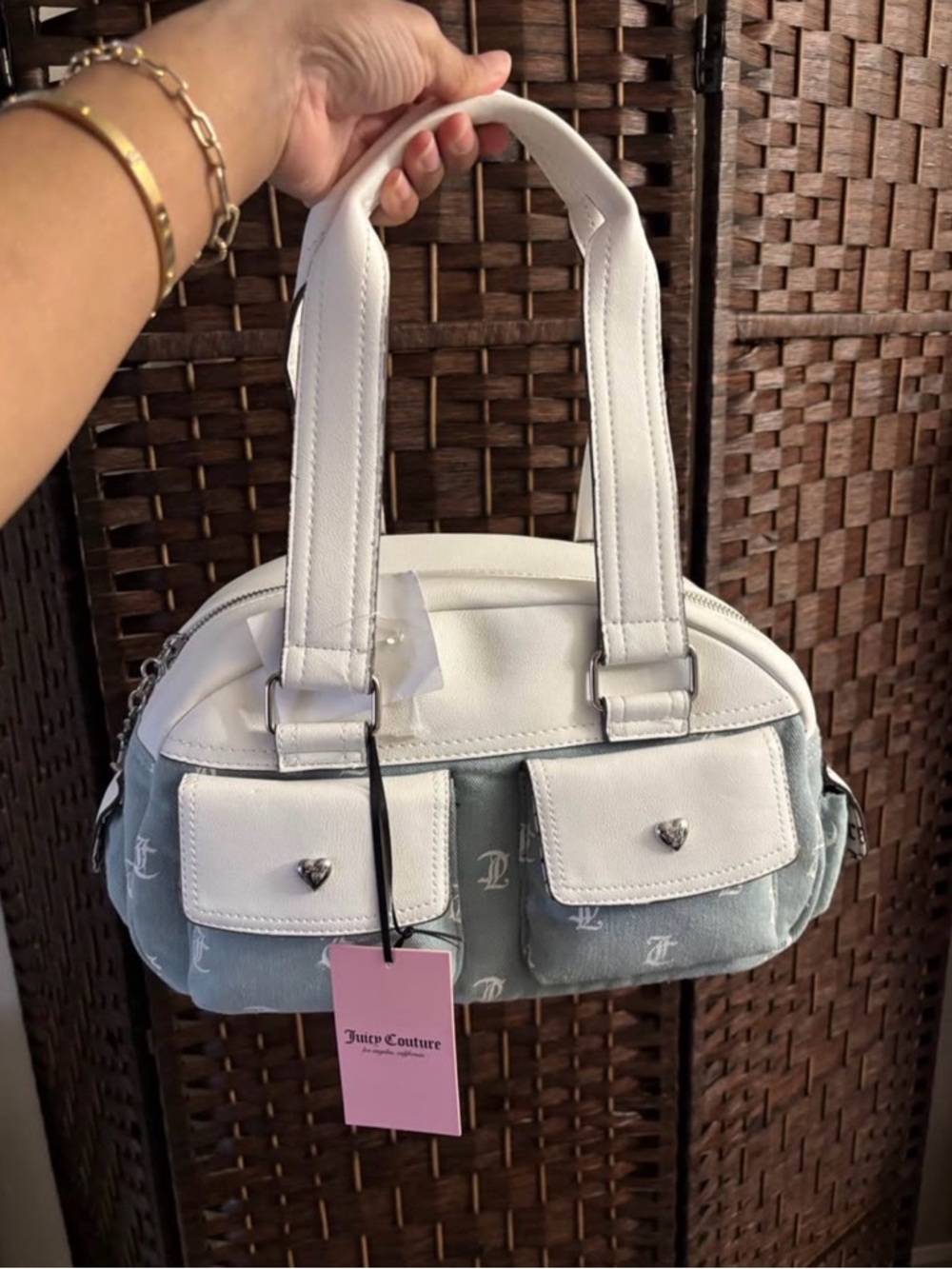 Juicy Couture Denim Shoulder Bag